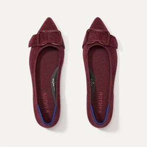 Rothy's The ReVelvet™ Emblem Point II - ReVelvet™ Syrah Size 10.5